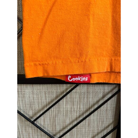 Cookies brand orange pumpkin pothead t-shirt men’s size medium - Picture 2 of 9